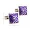 Purple with Silver High Noon Swirl Cufflinks.jpg